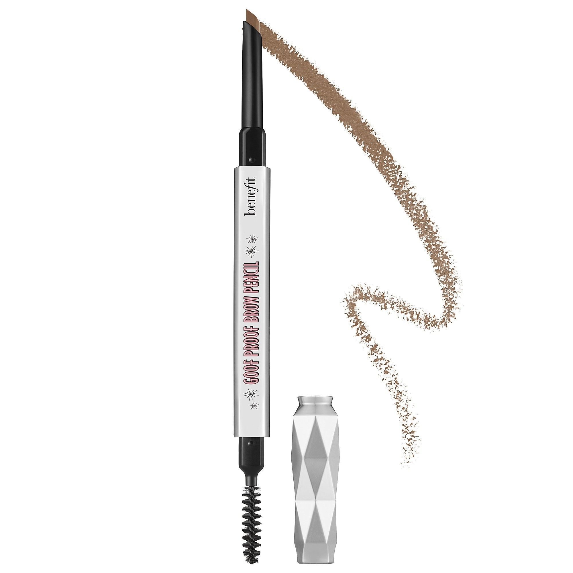 Benefit Cosmetics Goof Proof Waterproof Easy Shape & Fill Eyebrow Pencil 2 0.01 / 0.34g | Sephora (US)