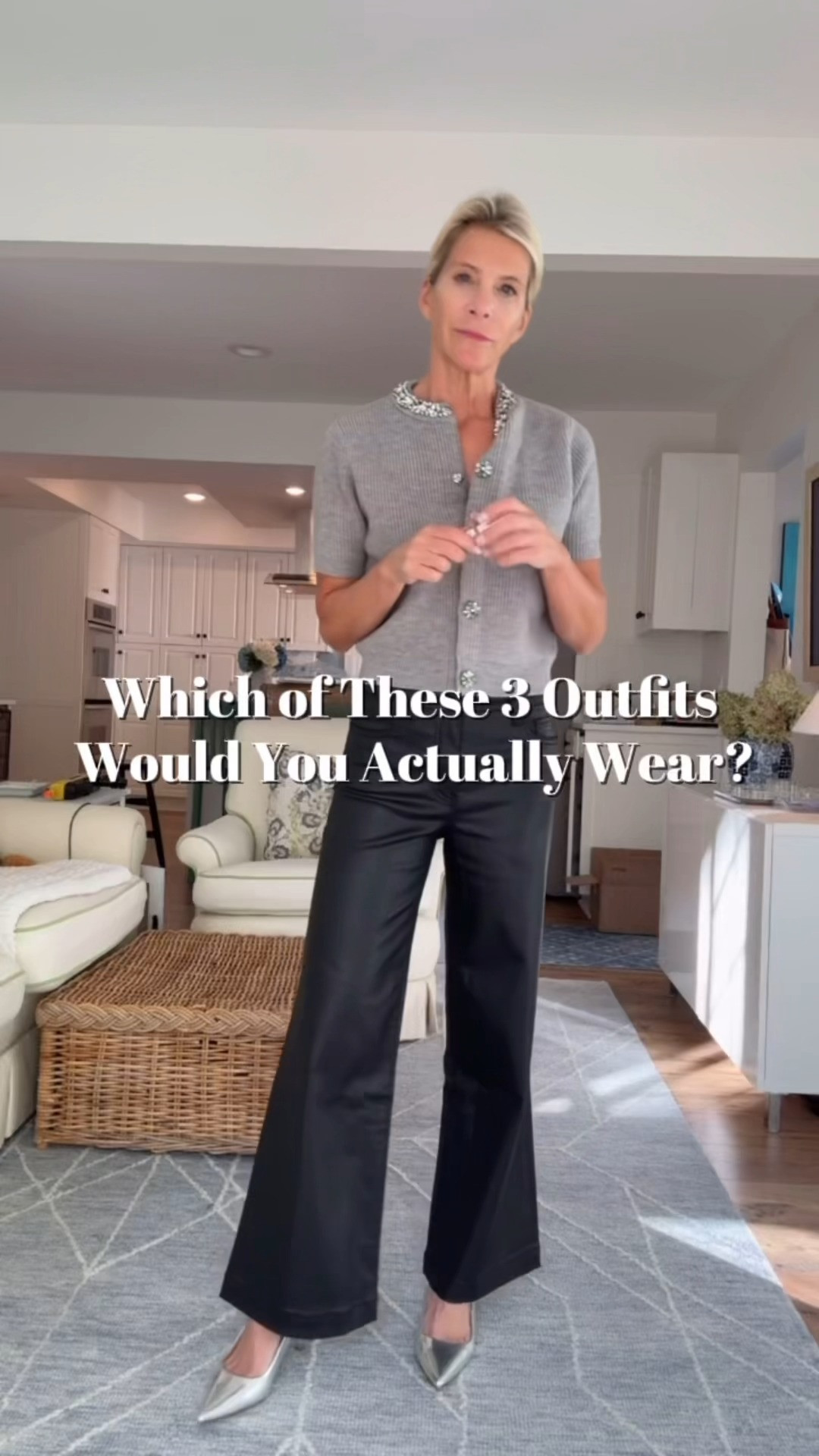 I love that getting dressed can feel completely different depending on my mood. Some days I want a pretty chocolate brown blouse with jeans, other days I'm all about an easy plaid shirt and loafers. These three fall looks are all things I'd actually wear, but I'm curious which one you girls would pick. Are you a 1, 2, or 3? 

 #LTKdayinmylife #LTKgrwm #LTKootd