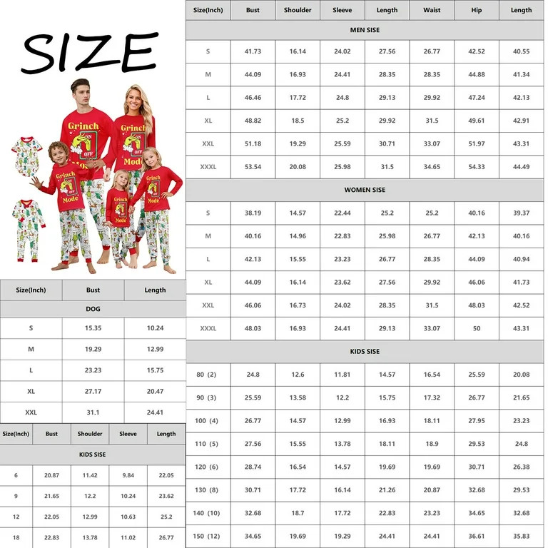 Cozyvia Christmas 2-Piece Pajamas Matching Sets for Family, Christmas Sleepwear Loungewear, Xmas ... | Walmart (US)