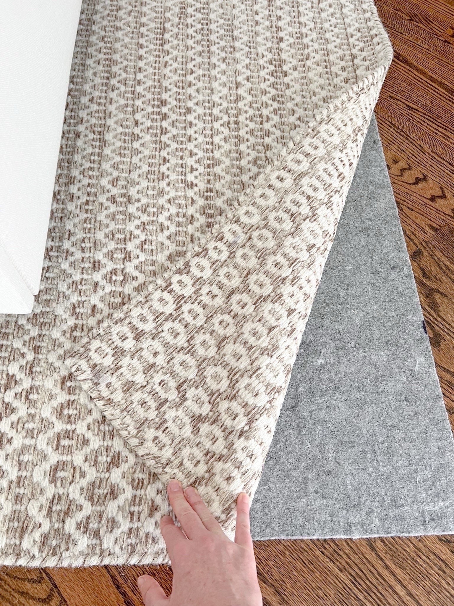 My bedroom rug is one of my favorite rugs in our home, and a Casually Coastal best seller!

Linked a few other favorite neutral rugs as well to give you options!
- 
coastal rugs, rugs on sale, neutral rugs, patterned rugs, living room rugs, bedroom rugs, dining room rugs, 8x10 rugs, 5x7 rugs, 9x12 rugs, 10x14 rugs, 12x15 rugs, 6x9 rugs, oversized rugs, rugs with no fringe, beach house rugs, bedroom styling, bedroom decor, coastal decor, coastal home decor, amazon rug pad, 1/4" thick rug pad, wool rugs, soft rugs, wool rugs, beige rugs, midford rug, pottery barn rug, beach house rug, rug with small pattern, geometric pattern rug, flatweave rugs, natural rugs, organic style rugs, Wayfair rugs

#LTKHome