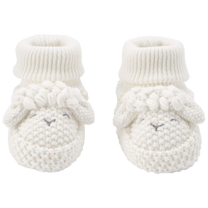 Baby Lamb Crochet Booties | Carter's