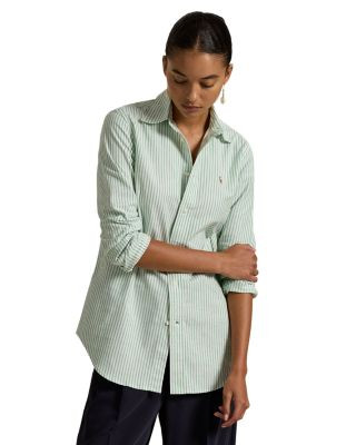 Stretch Slim Fit Striped Oxford Shirt | Bloomingdale's (US)