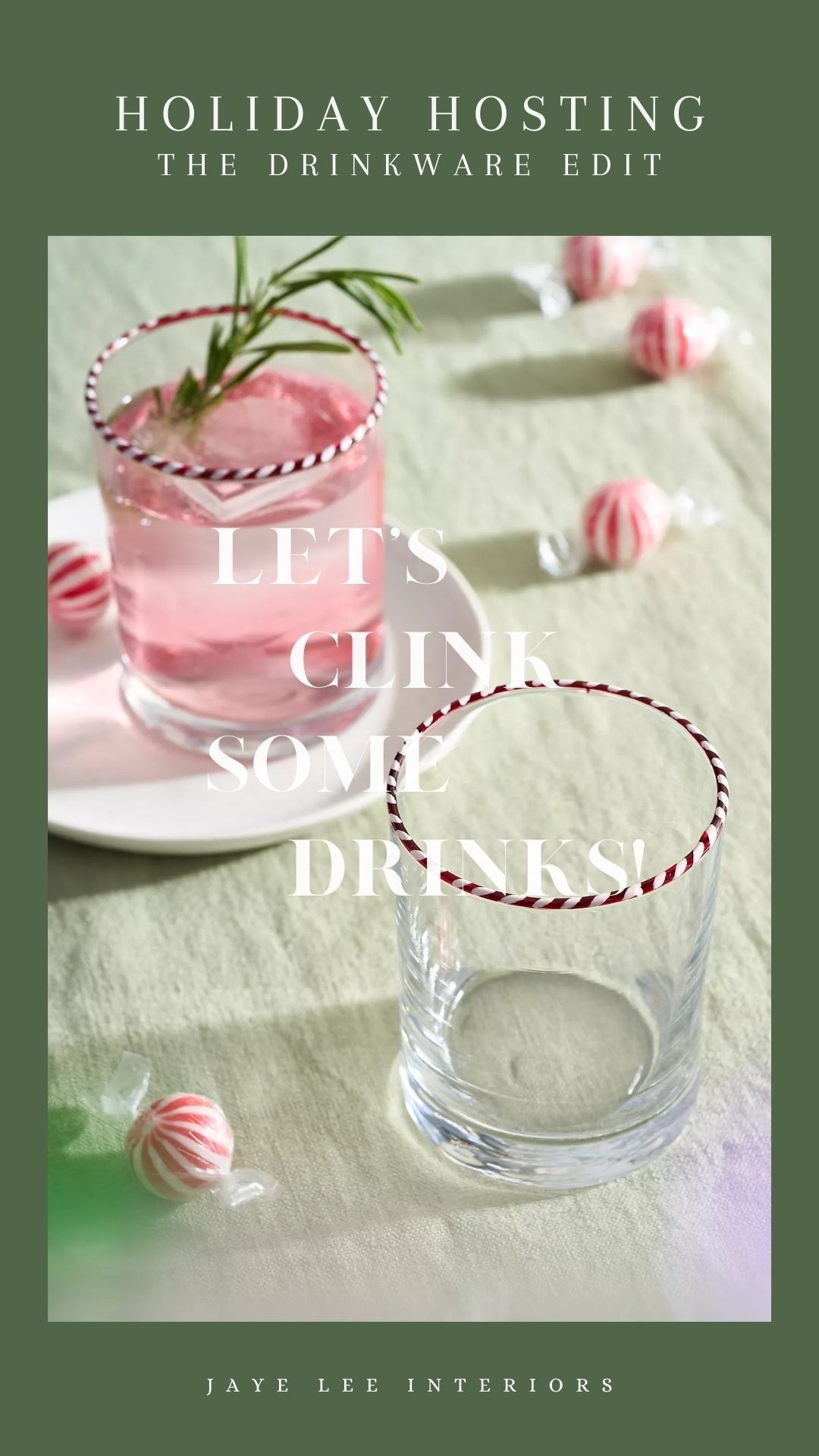 Time to clink some drinks and celebrate the season! Find links to adorable cocktail glasses, champagne coupes, bubbles buckets, drink dispensers and more from Crate and Barrel to Walmart! Don't forget the swizzle sticks and cocktail picks! #christmasparty #holidayentertaining #christmasglasses #iconglasses #anthrodupes #jleeinteriors 

 #LTKParties 

#LTKFindsUnder50 #LTKHome #LTKHoliday