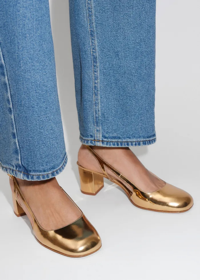Metallic Slingback | ME + EM