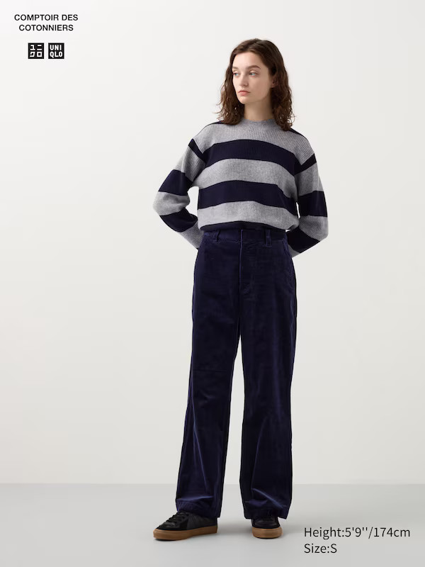 Corduroy Wide Pants | UNIQLO (US)