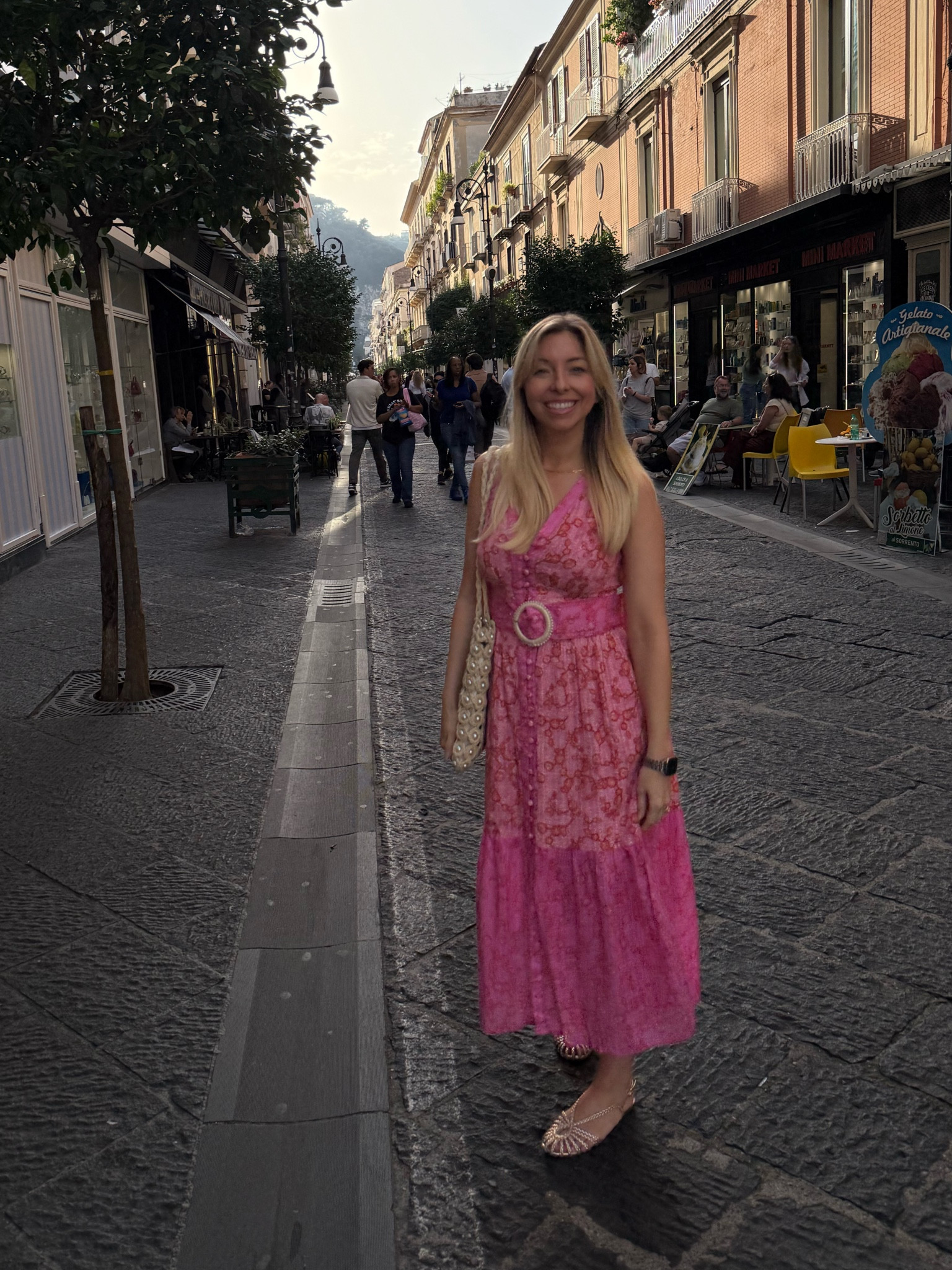 Amalfi coast outfit inspo— bump friendly midi dress for exploring Sorrento! Pink color is low stock but the same dress also comes in other colors!

I am 5’3, 34DD, 120lbs/14 weeks wearing my usual size XS.. it is bump friendly but fit is a bit snug in the bust area. Order your normal size or I’d recommend sizing up to accommodate for more room for later in pregnancy! 

#amalficoast #sorrento #positano #Capri

#LTKTravel #LTKSaleAlert #LTKBump
