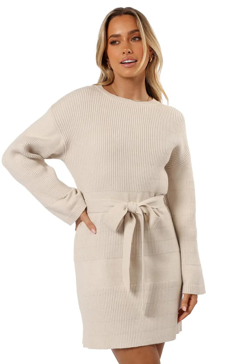 Lucca Long Sleeve Mini Sweater Dress | Nordstrom