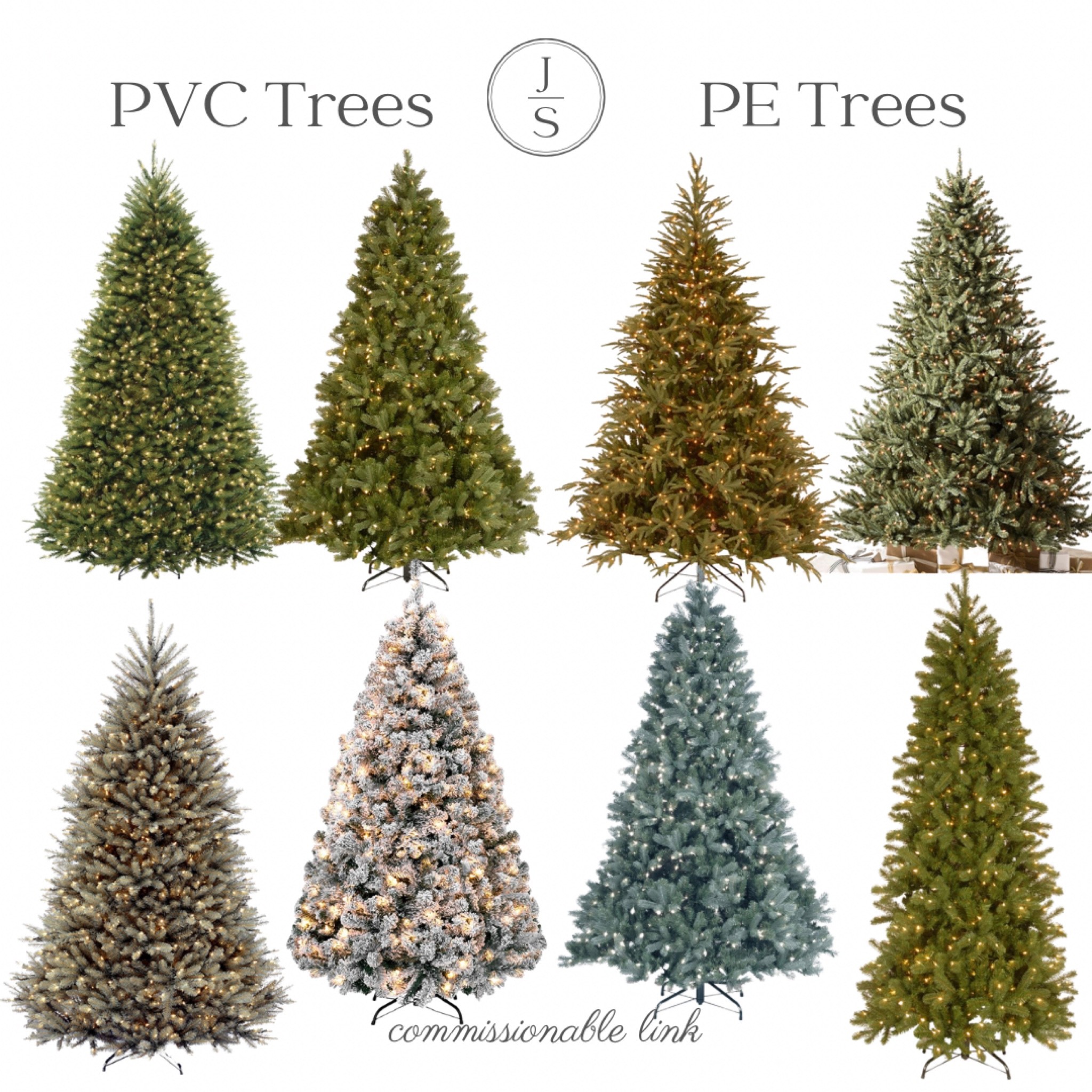 Christmas trees PVC and PE 

#LTKHoliday #LTKSeasonal #LTKhome