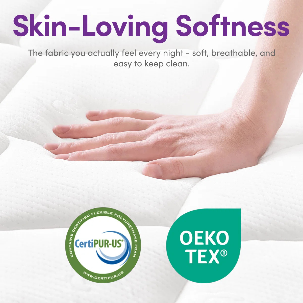 Wayfair Sleep Plush Cooling Gel Hybrid Mattress | Wayfair North America