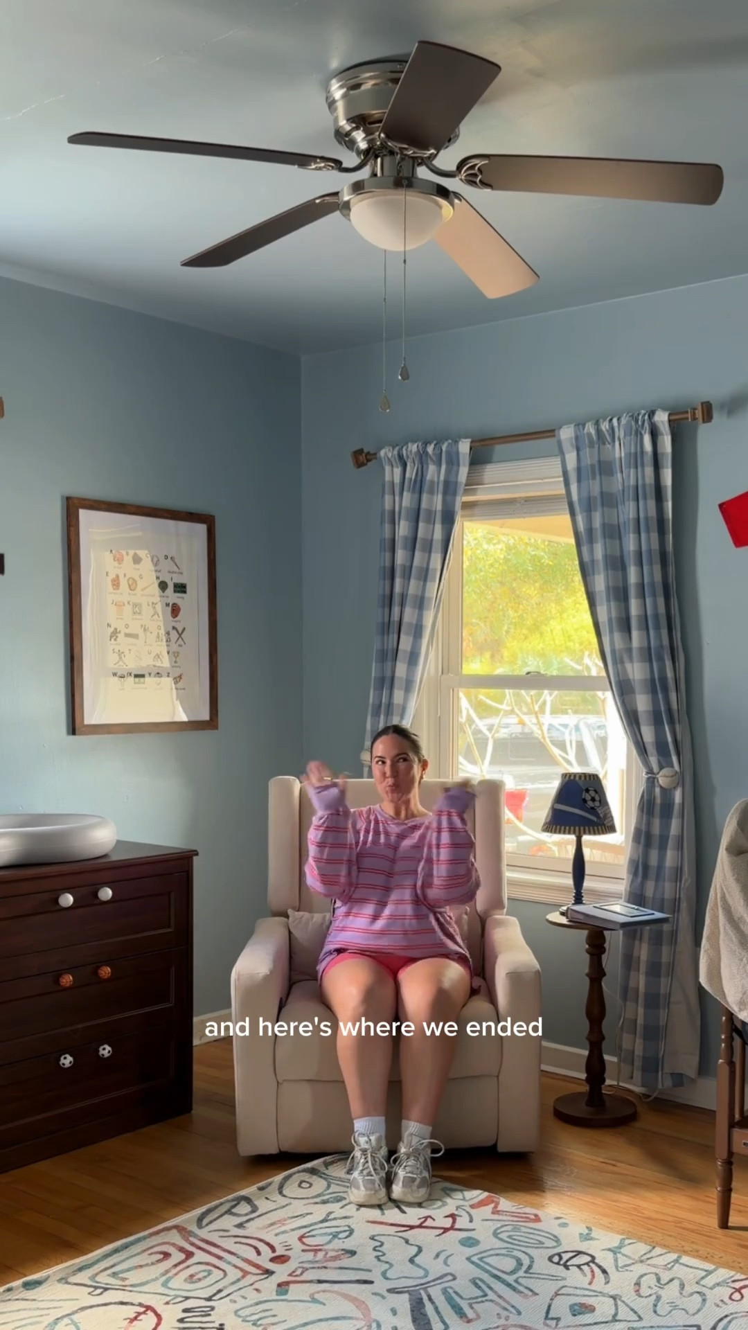 designing my best friends nursery for her baby boy!!! such a fun project + way to support our friends 🧸🩵🍼 linked a lot of the decor that we used below! // nursery decor, baby boy nursery, kids room decor 

#LTKvlog #LTKmomlife #LTKHome