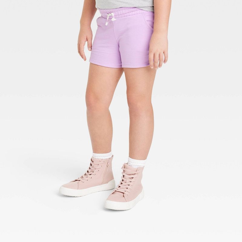 Girls' Knit Pull-On Shorts - Cat & Jack™ | Target