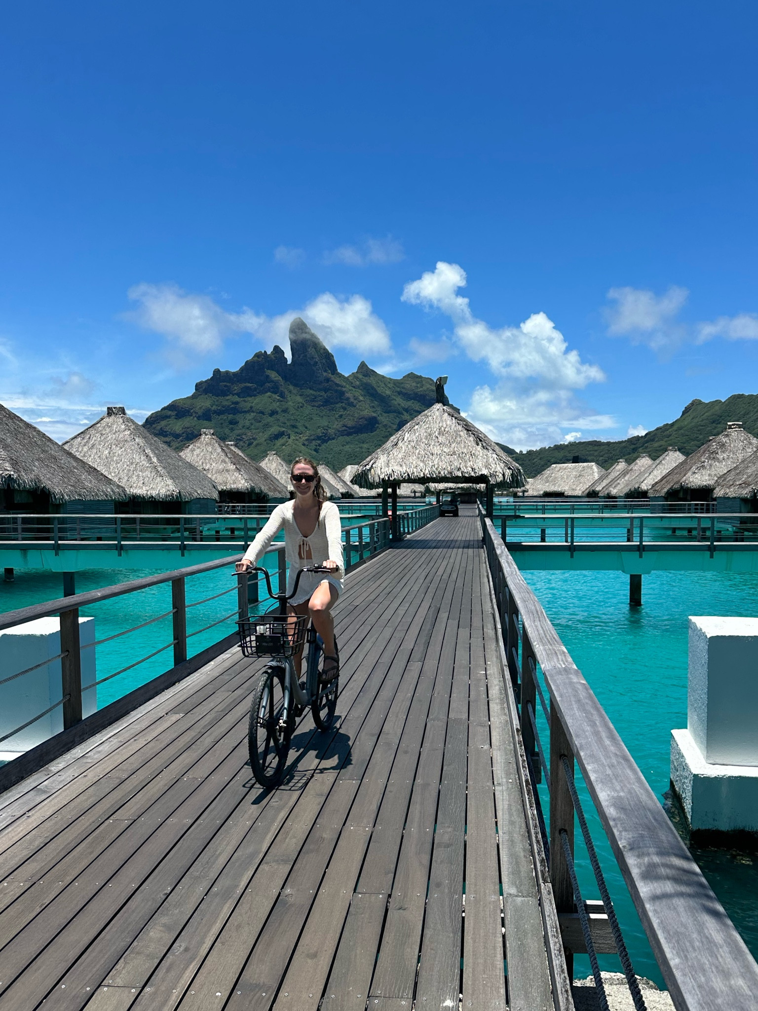 Biking around Bora Bora 

Linking my favorite crochet cover ups 

#LTKTravel #LTKSwim #LTKWedding