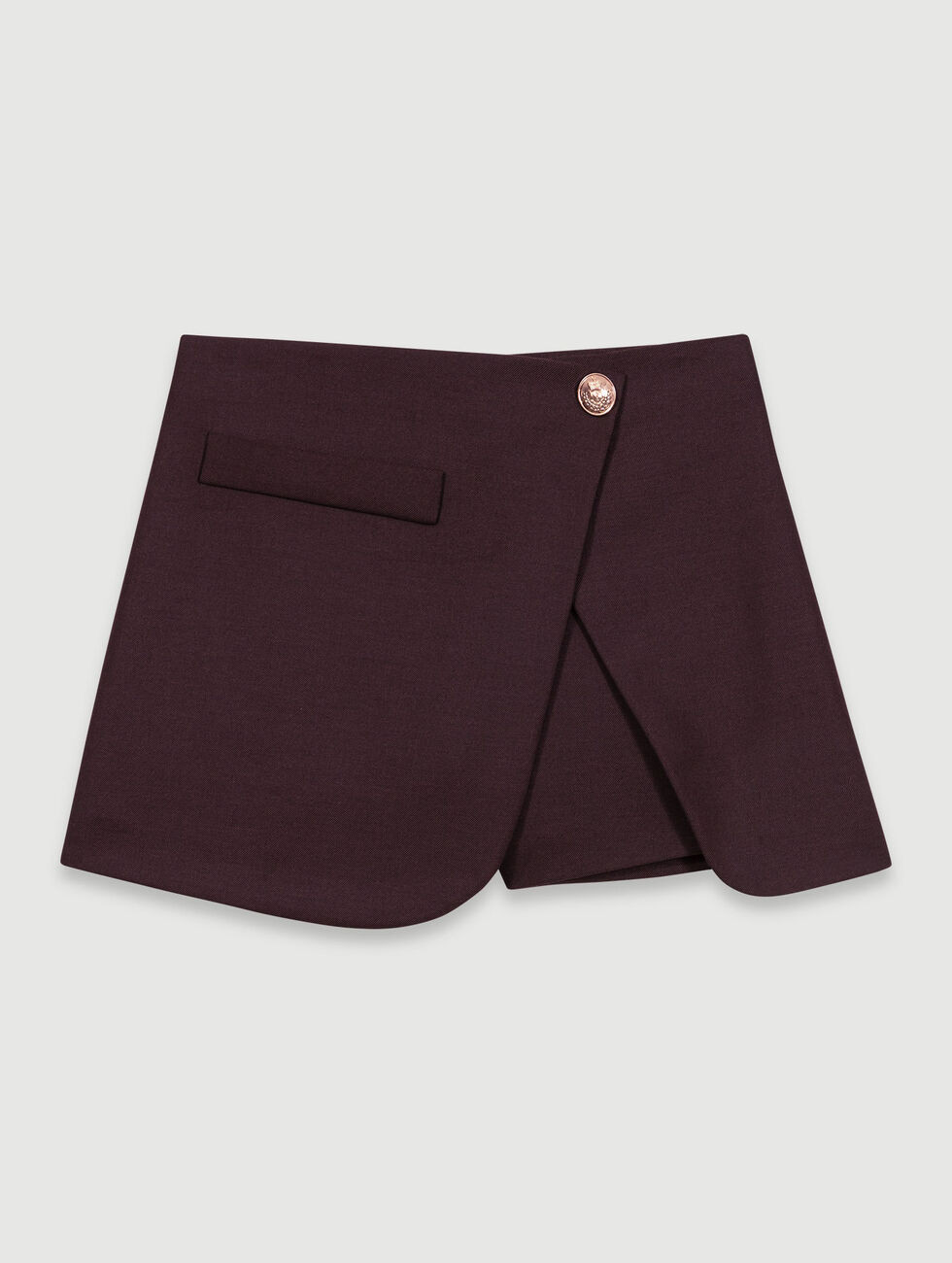 Shorts Trompe-l'Oeil | Maje EU