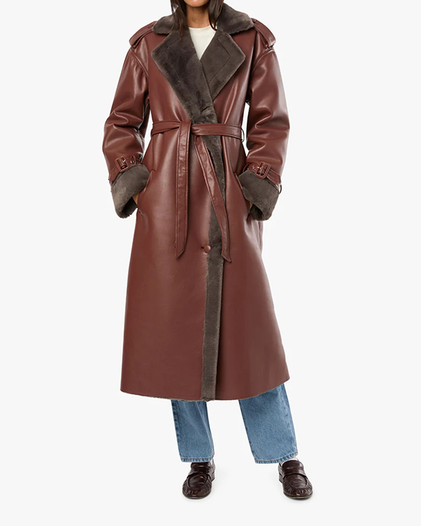 Bonded Faux Fur Overcoat | We Wore What