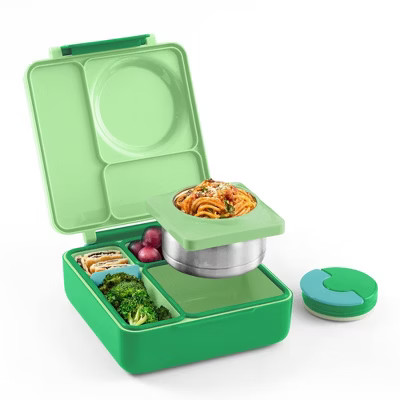 OMIEBox Insulated Bento Lunch Box with Leakproof Thermos Food Jar 3 Compartments | Target