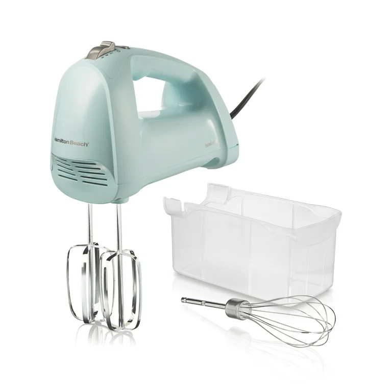 Hamilton Beach 6-Speed Electric Hand Mixer with QuickBurst, Bowl Rest, Storage Case & 3 Attachmen... | Walmart (US)