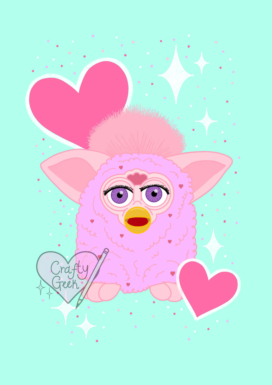 Furby Art Print A4/A5 Prints - Etsy | Etsy (US)