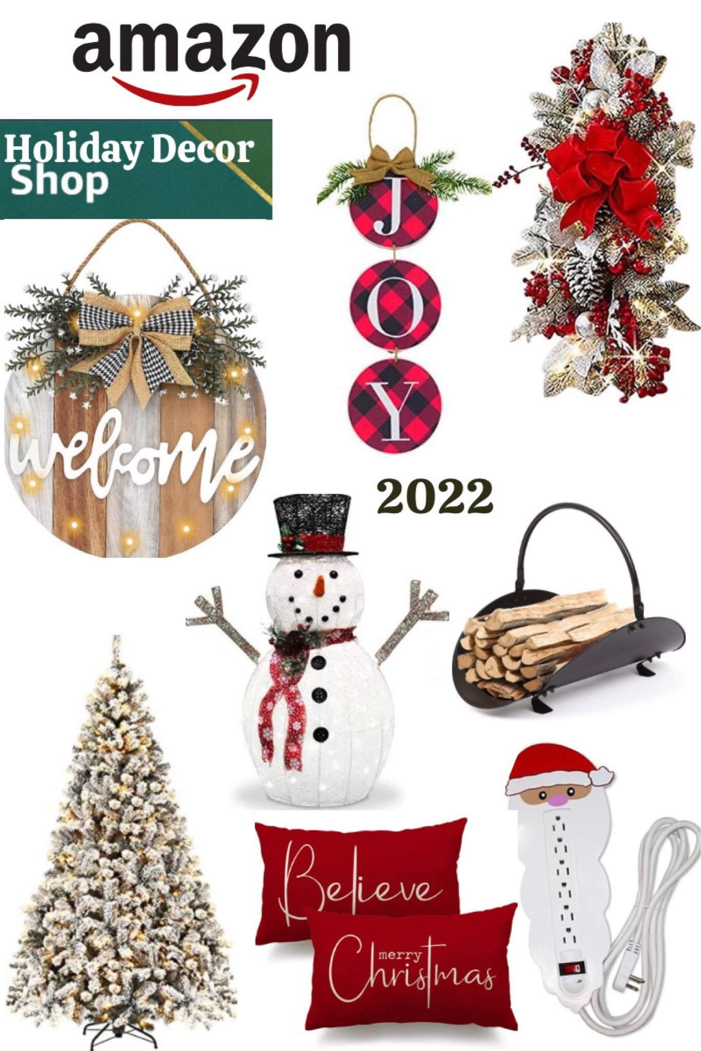 Amazon Holiday home decor gift guide 

#LTKSeasonal #LTKHoliday #LTKGiftGuide