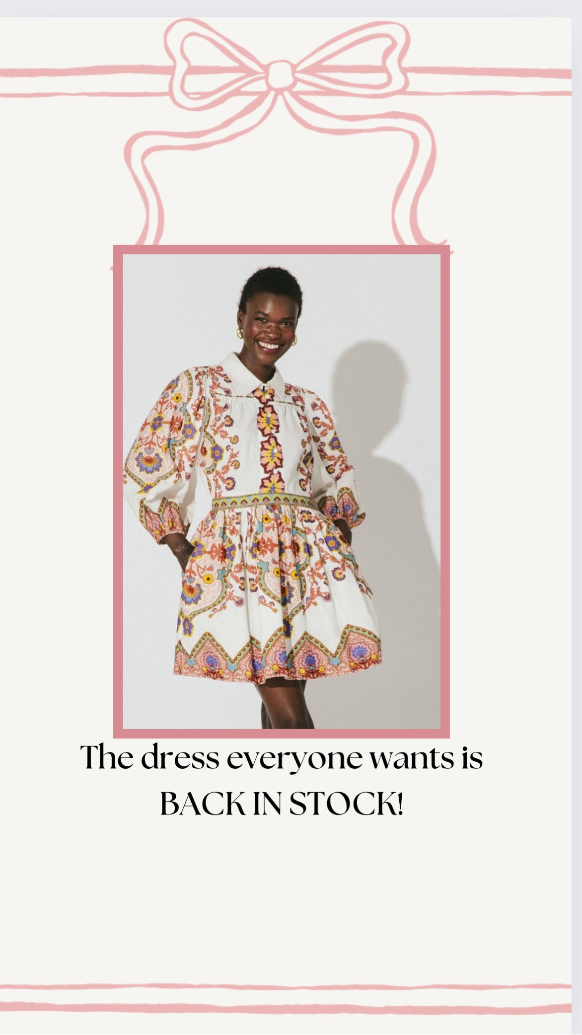 The dress everyone wants this summer! Ethically made and lovely on! 

#LTKSeasonal #LTKMidsize #LTKOver40