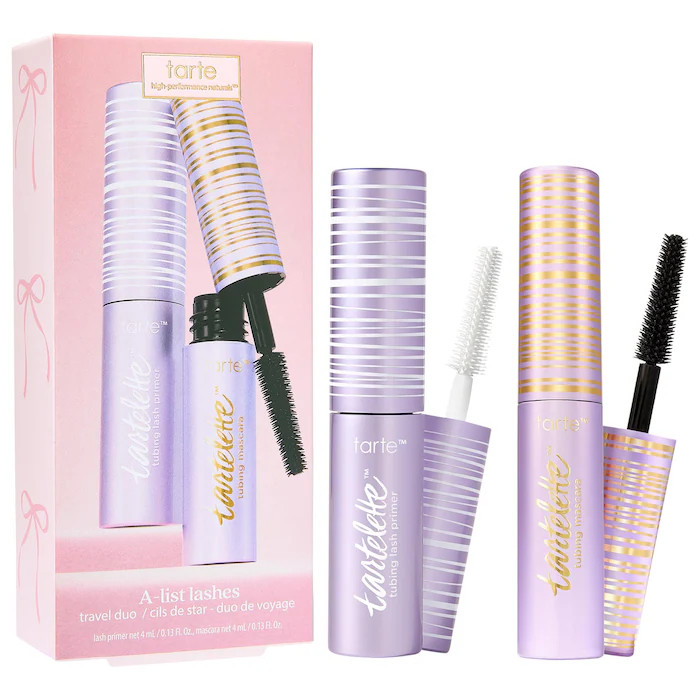 tarte a-list lashes tartelette tubing mascara and primer travel set | Sephora (US)