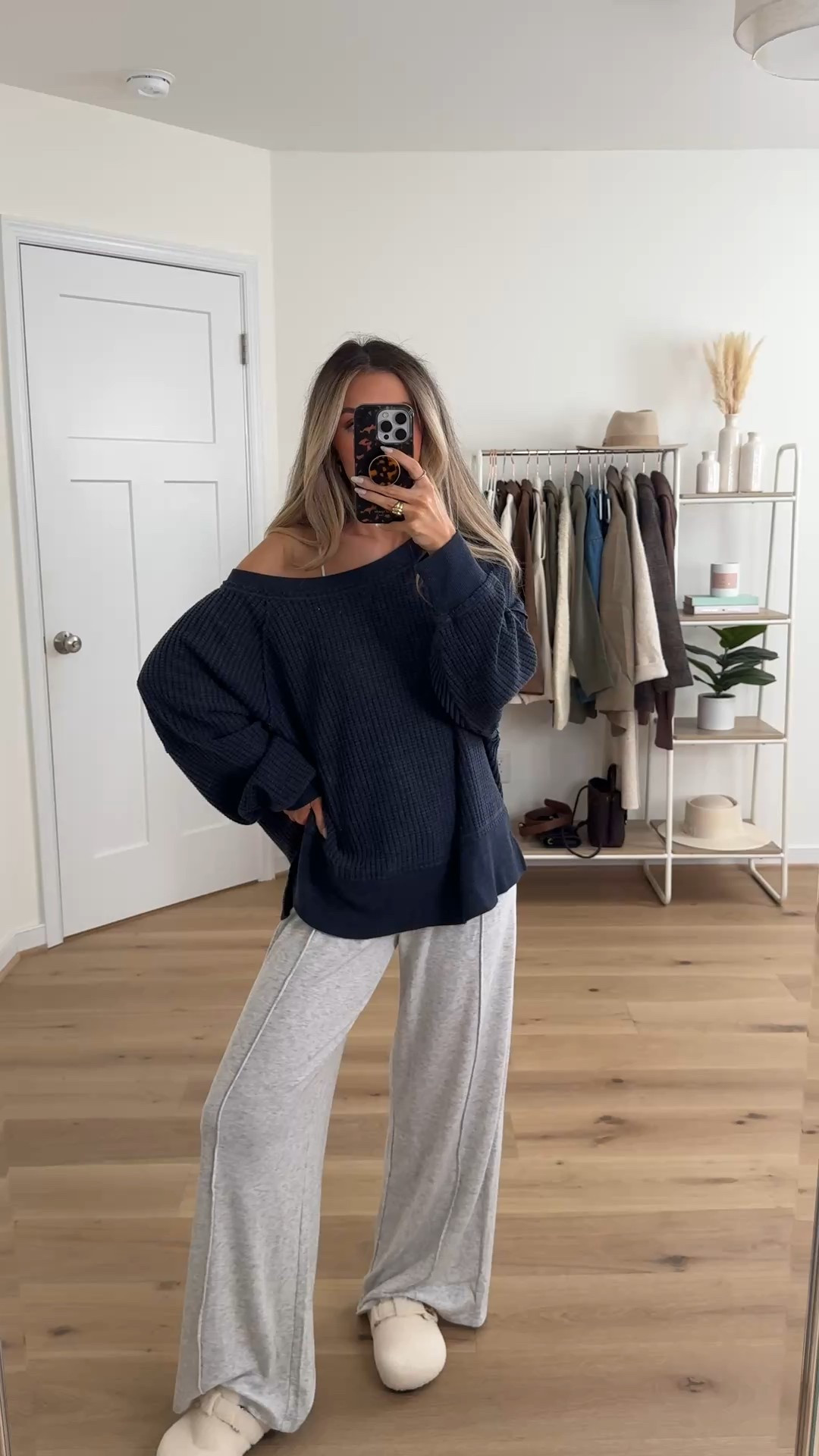 Cozy waffle knit top: xs
Matching pj set: xxs 

#LTKCyberWeek 

#LTKFindsUnder100 #LTKSeasonal #LTKHoliday