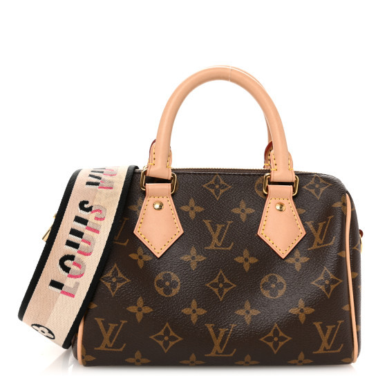 Monogram Speedy Bandouliere 20 Black | FASHIONPHILE (US)