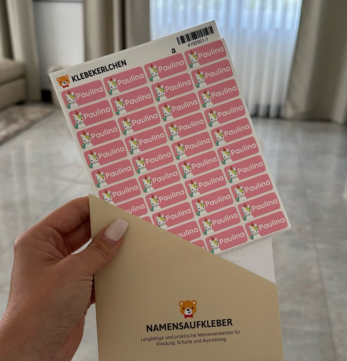 Namensaufkleber für die Schule 🦄 

#LTKkids #LTKfamily