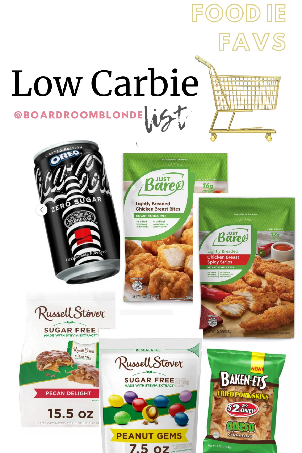 My grocery favs lately:
These sugar-free versions of candy taste literally exactly the same as the real thing but with zero guilt. Absolutely love Oreo Coke zero wish it was a permanent flavor. And then just bare chicken is absolutely phenomenal.

#LTKPlusSize #LTKHome #LTKFindsUnder50