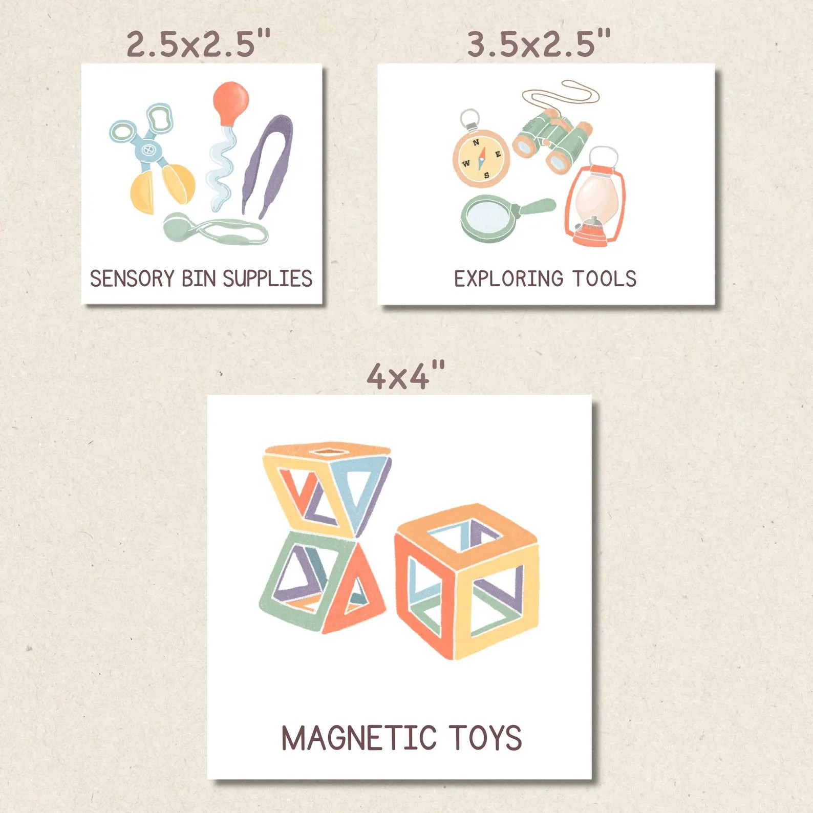 Toy Bin Labels Editable Storage Box Organization Playroom Classroom Daycare Kindergarten Preschoo... | Etsy (US)