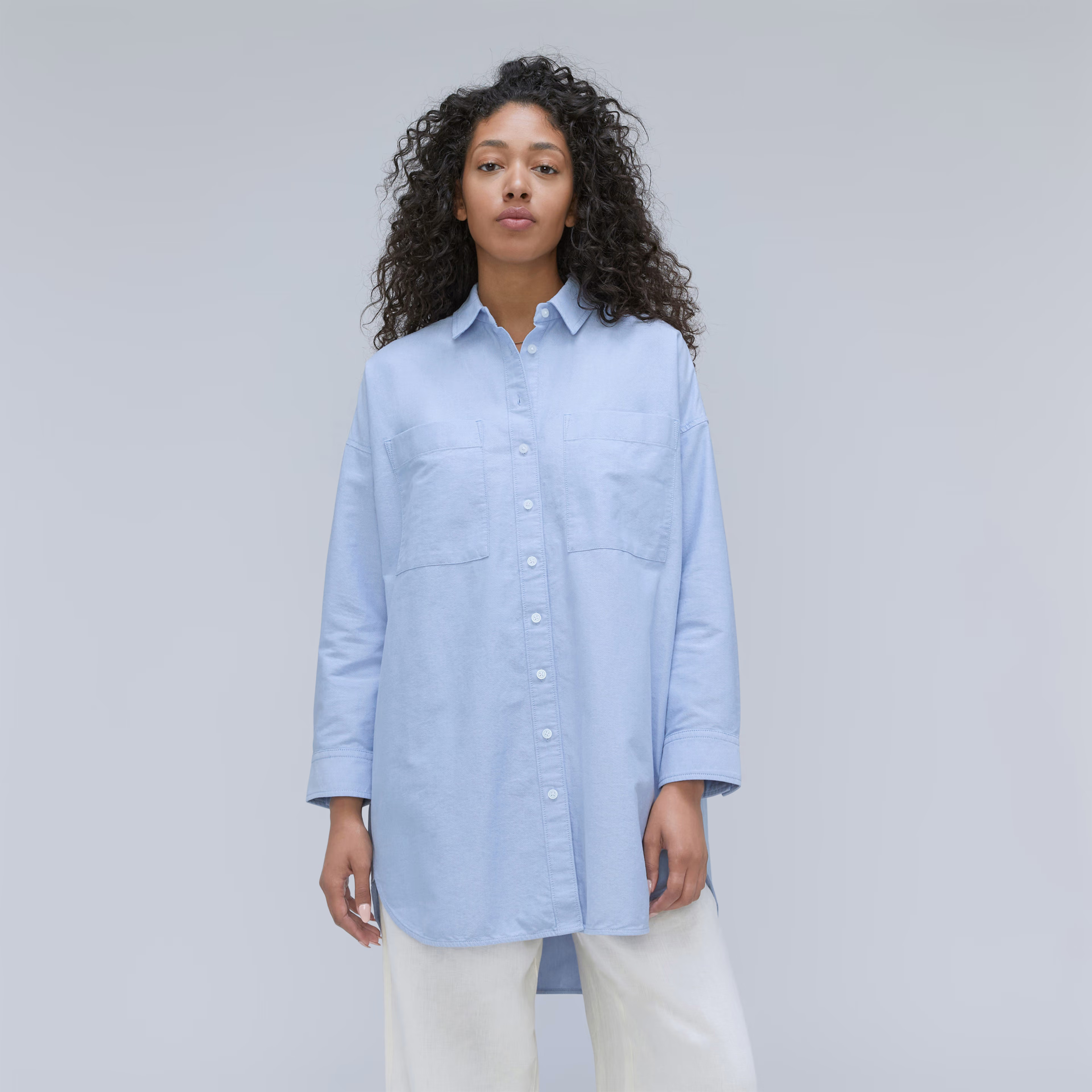 The Way Long Oxford Shirt | Everlane