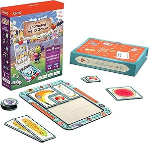 Osmo - Math Wizard and the Enchanted World Games iPad & Fire Tablet - Ages 6-8/Grades 1 - 2 - Fou... | Amazon (US)