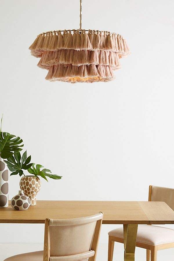Fela Tasseled Chandelier | Anthropologie (US)
