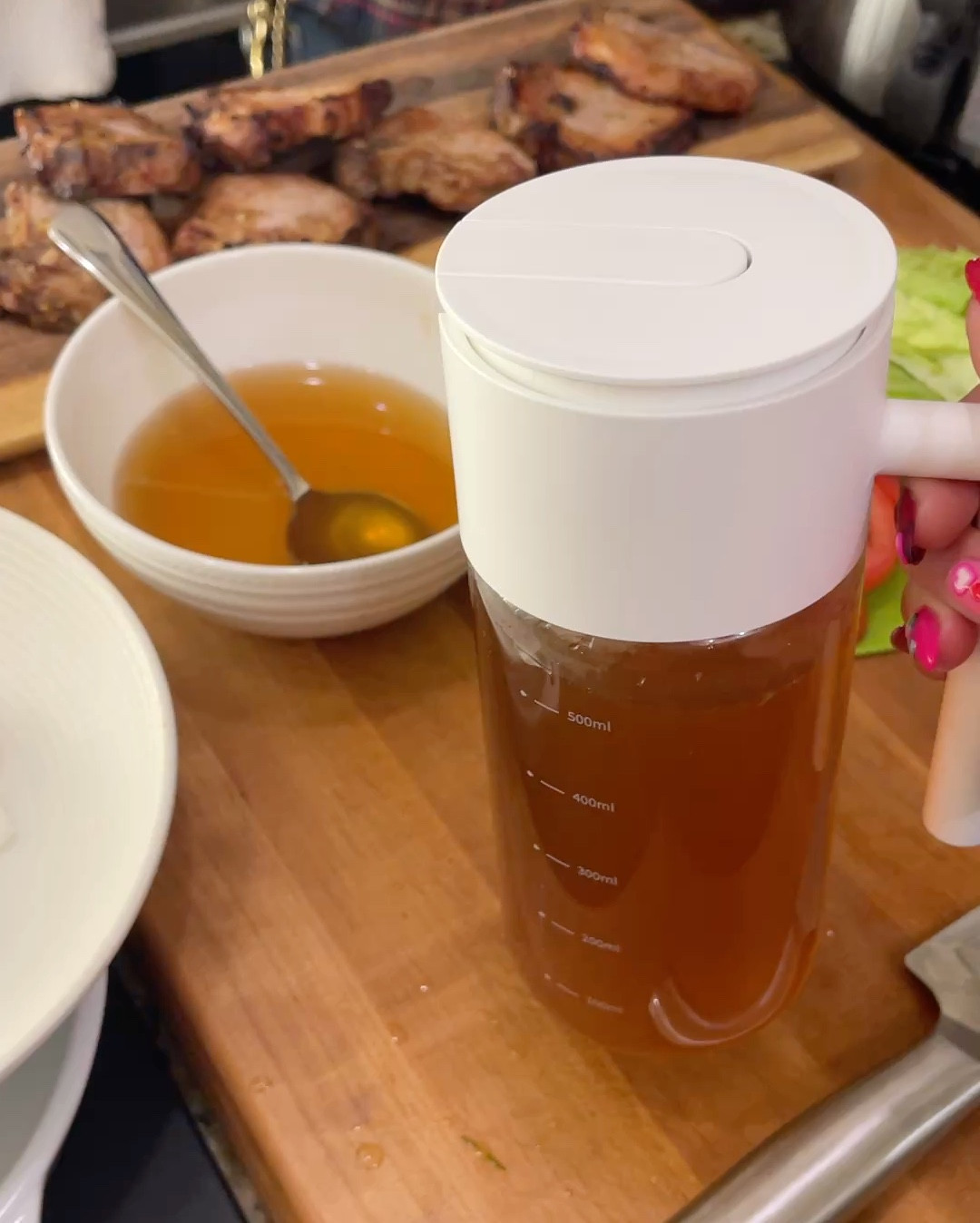 POV: Vietnamese food and cooking with Asian flavors is a staple in your home kitchen. 

Now you keep fish sauce in a pourable oil and/or vinegar container. This one comes with an easy to clean glass bottle and yields a neat pour with no-drip spout. 

Related: food lover foodie gift ideas home chef cook Asian food family meals

#LTKHome #LTKFindsUnder50 #LTKFamily