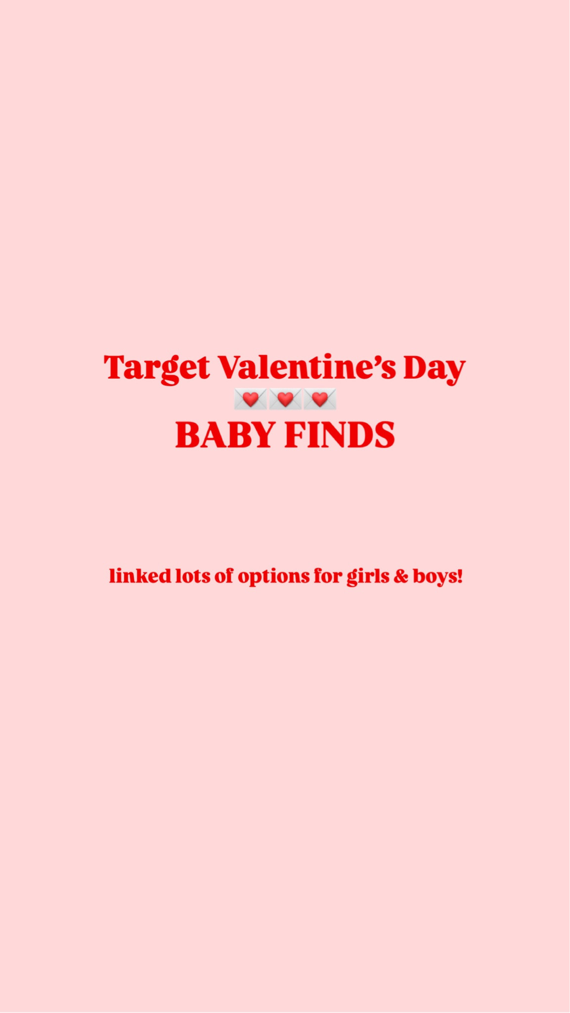 Valentine’s Day finds for babies at target! Linked baby boy and girl outfits! 20% off bonus in circle app!

#LTKSeasonal #LTKKids #LTKBaby