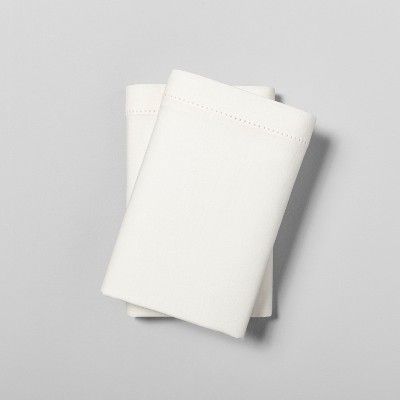 Pillowcase Set Linen Blend Sour Cream - Hearth & Hand™ with Magnolia | Target