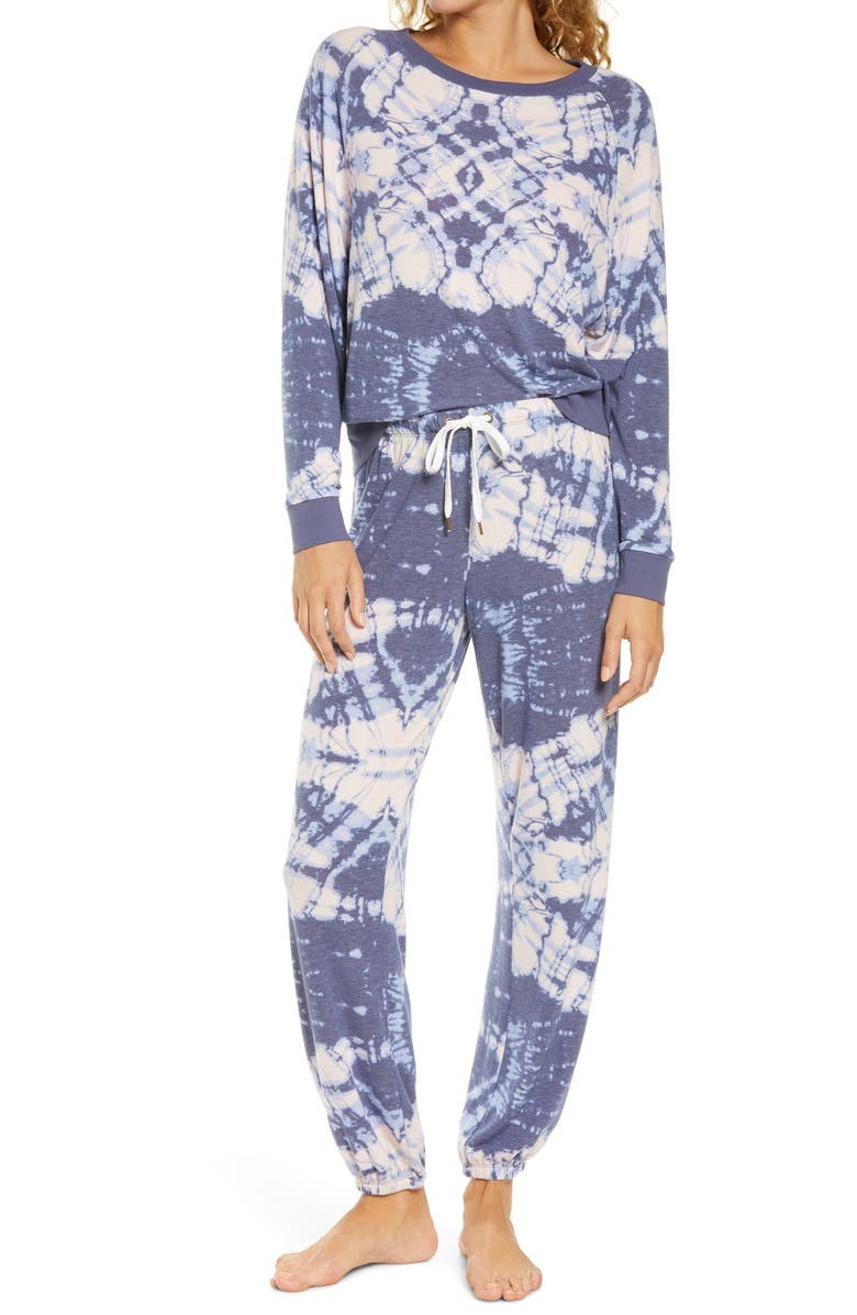 Star Seeker Brushed Jersey Pajamas | Nordstrom