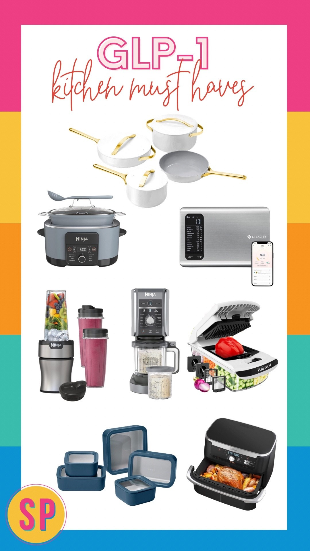 These are some items that make meal prepping easy while on a GLP1. 

Meal prep, kitchen appliances, protein goals, health and wellness, smiles and pearls 

#LTKdayinmylife #LTKfitnessgoals #LTKHome