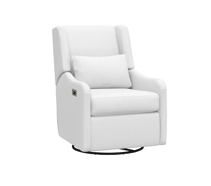Merced Manual & Power Swivel Glider Recliner | Pottery Barn Kids