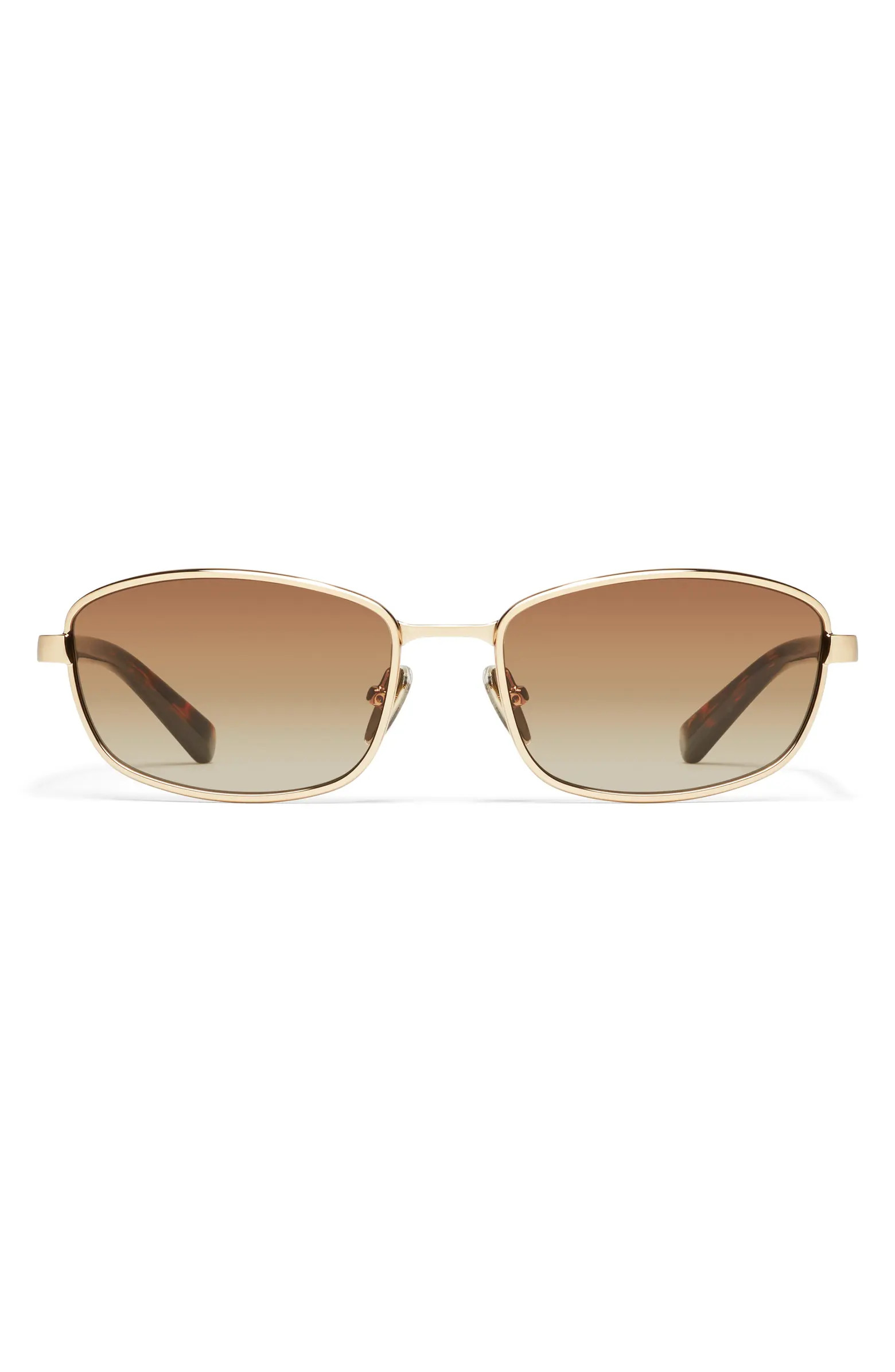 QUAY Text Me 58mm Gradient Square Sunglasses | Nordstrom | Nordstrom