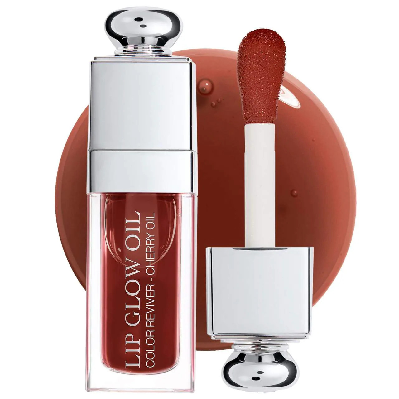DIOR Lip Glow Oil 20 Mahogany 0.2 oz/ 6mL | Sephora (US)