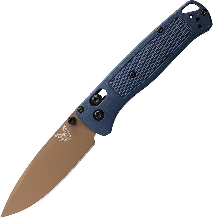 Benchmade - Bugout Outdoor EDC Folding Knife, Slim, Lightweight, Plain Edge, Drop-Point Blade, CP... | Amazon (US)