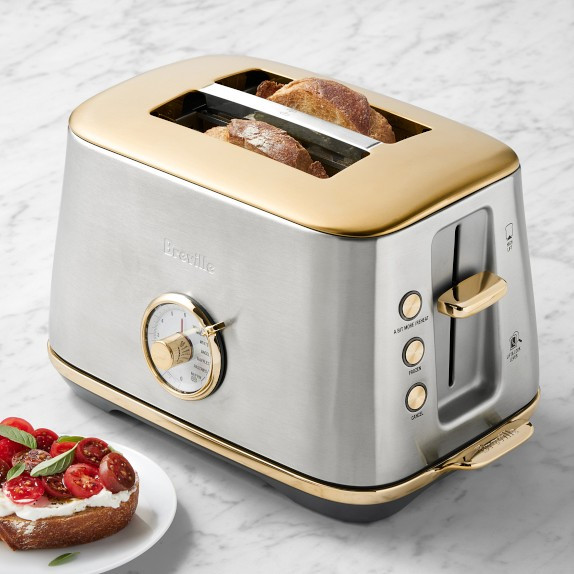 Breville Toast Select™ Luxe 2-Slice Toaster Brass Collection | Williams-Sonoma