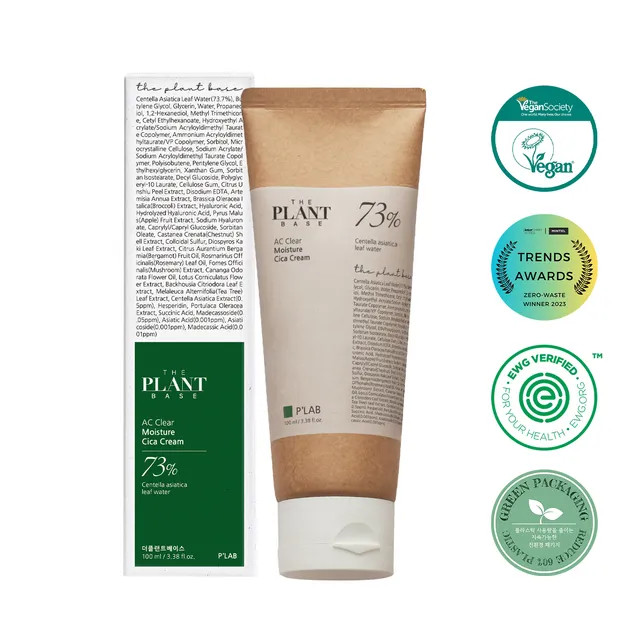 THE PLANT BASE - AC Clear Moisture Cica Cream | YesStyle.com