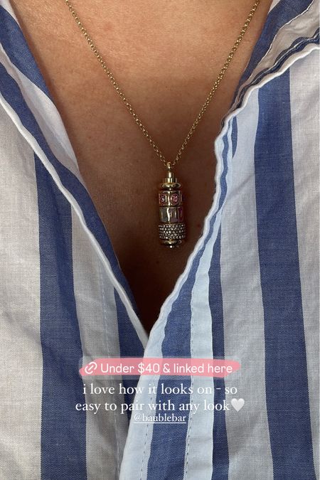 Baublebar sitewide 25% off sale! Under $40 necklace, makes such a great gift💖

#LTKSeasonal #LTKstyletip #LTKsalealert