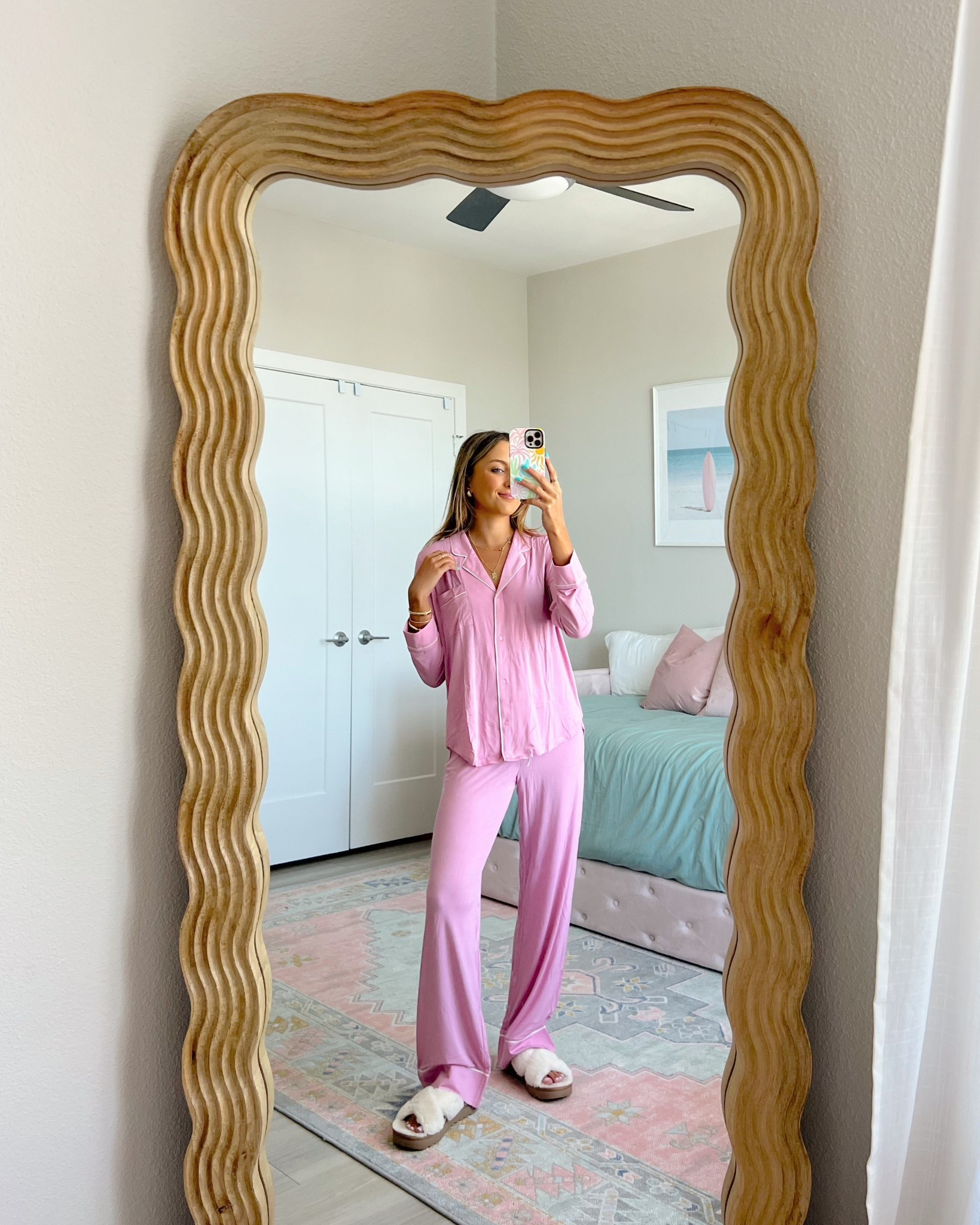 new spring outfits from gap! shop their 50% off sale 💗💐 wearing a small in these pajamas 