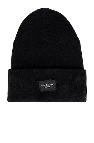 Rag & Bone Addison Beanie in Black from Revolve.com | Revolve Clothing (Global)