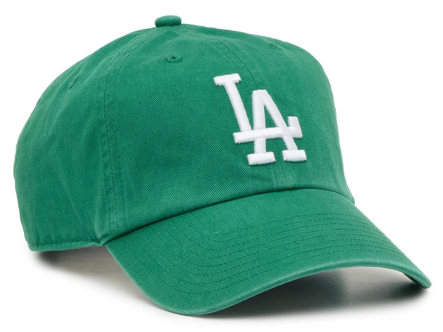 47 Los Angeles Dodgers Clean Up Baseball Cap | Men | Women's | Kelly Green | Size One Size | Hats | Baseball Cap | DSW