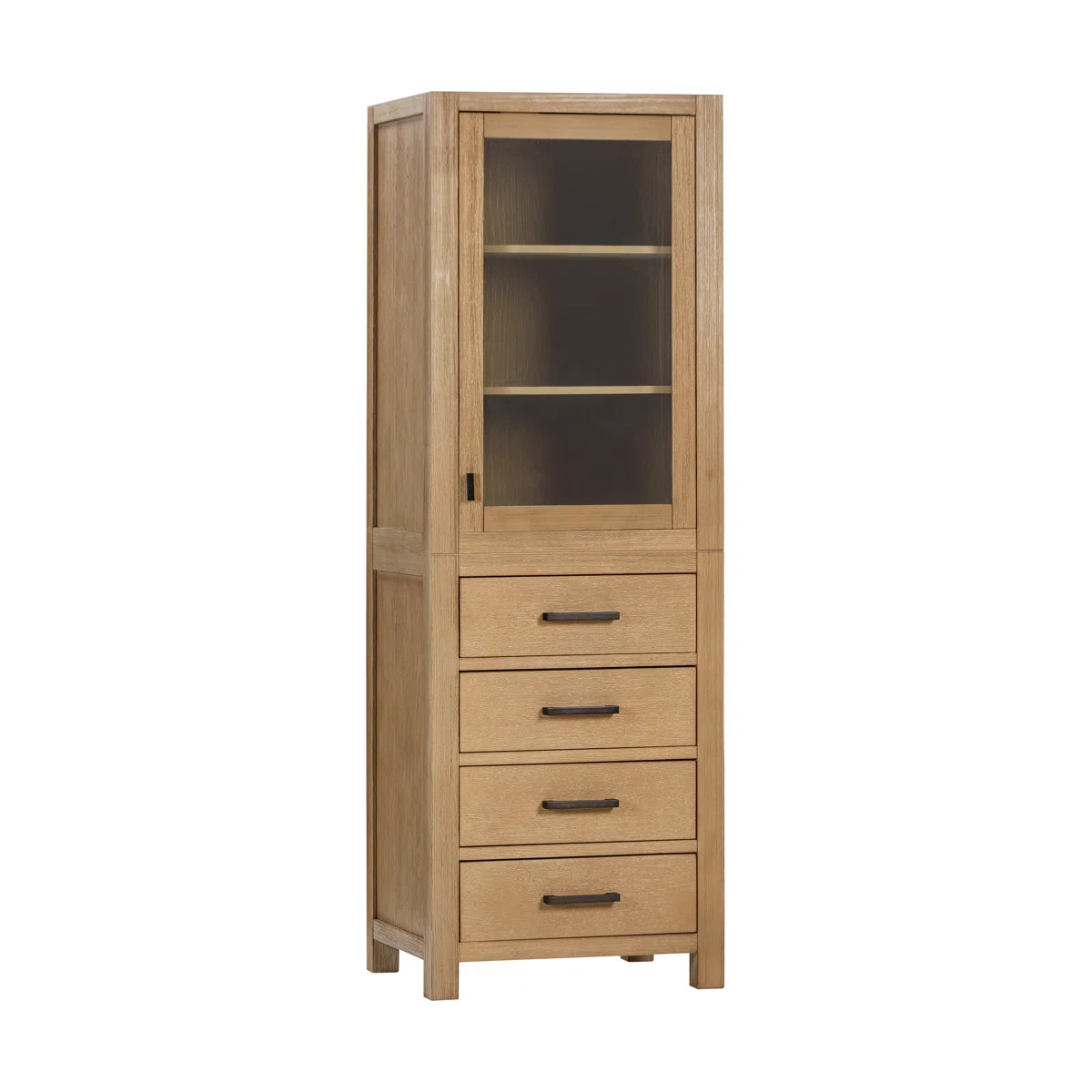Keira Freestanding Wood Linen Cabinet | Wayfair North America