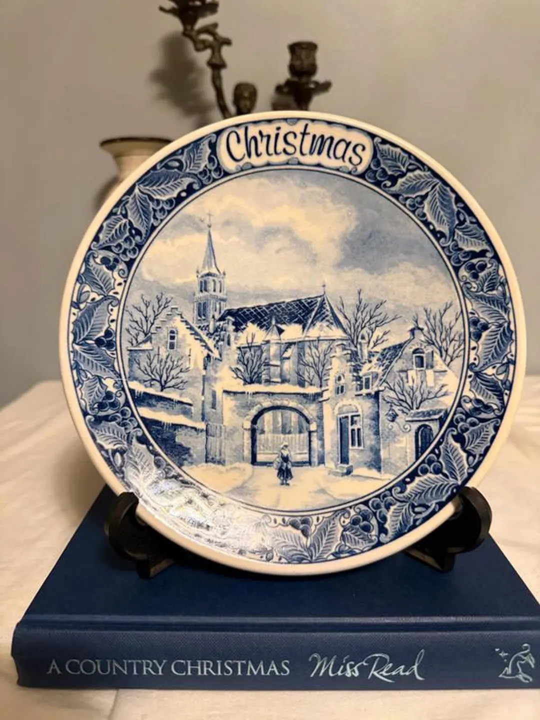 Vintage Delft Christmas Plate – Handcrafted in Holland - Etsy | Etsy (US)