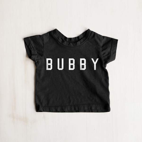 Kids Black "Bubby™" Tee | Ford and Wyatt
